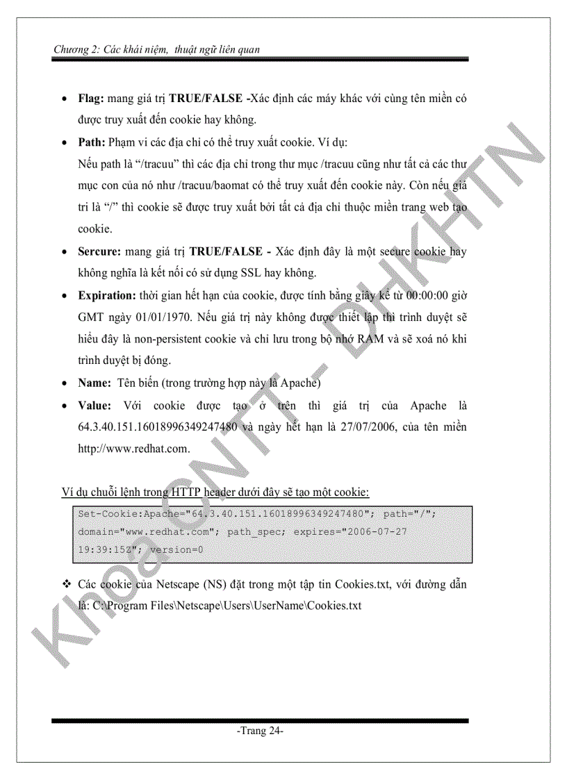 image for page Nghiên cứu một số vấn đề về bảo mật ứng dụng web trên internet