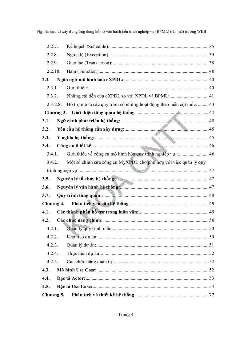 image for page Nghiên cứu và xây dựng ứng dụng hỗ trợ vận hành tiến trình nghiệp vụ BPML trên môi trườngWEB