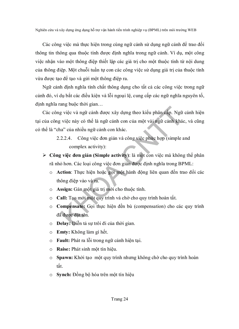 image for page Nghiên cứu và xây dựng ứng dụng hỗ trợ vận hành tiến trình nghiệp vụ BPML trên môi trườngWEB