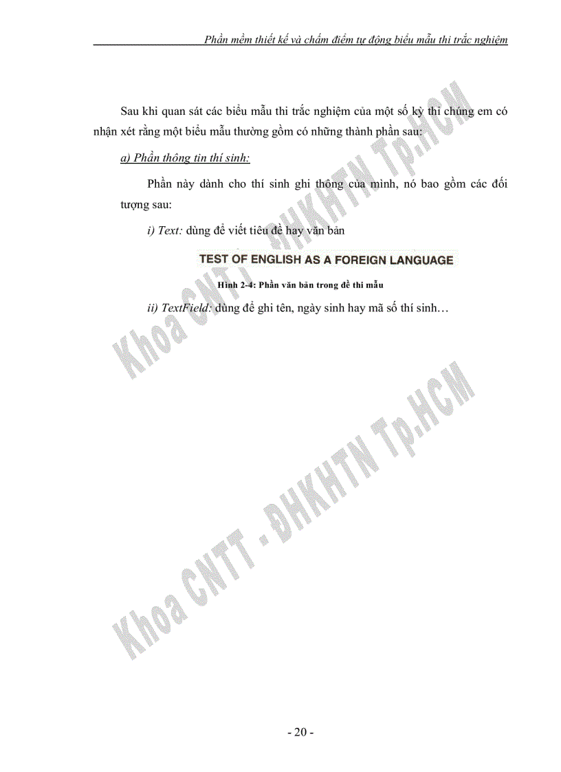 image for page Phần mềm thiết kế và chấm điểm tự động biểu mẫu thi trắc nghiệm