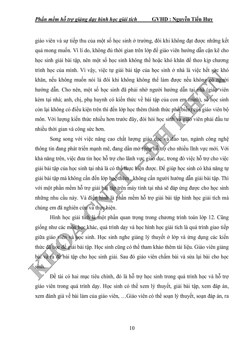 image for page Phần mềm hỗ trợ giảng dạy hình học giải tích