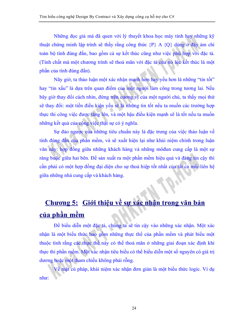 image for page Tìm hiểu công nghệ design by contract và xây dựng công cụ hỗ trợ cho c