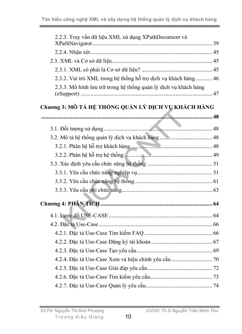 image for page Tìm hiểu công nghệ XML và xây dựng hệ thống quản lý dịch vụ khách hàng