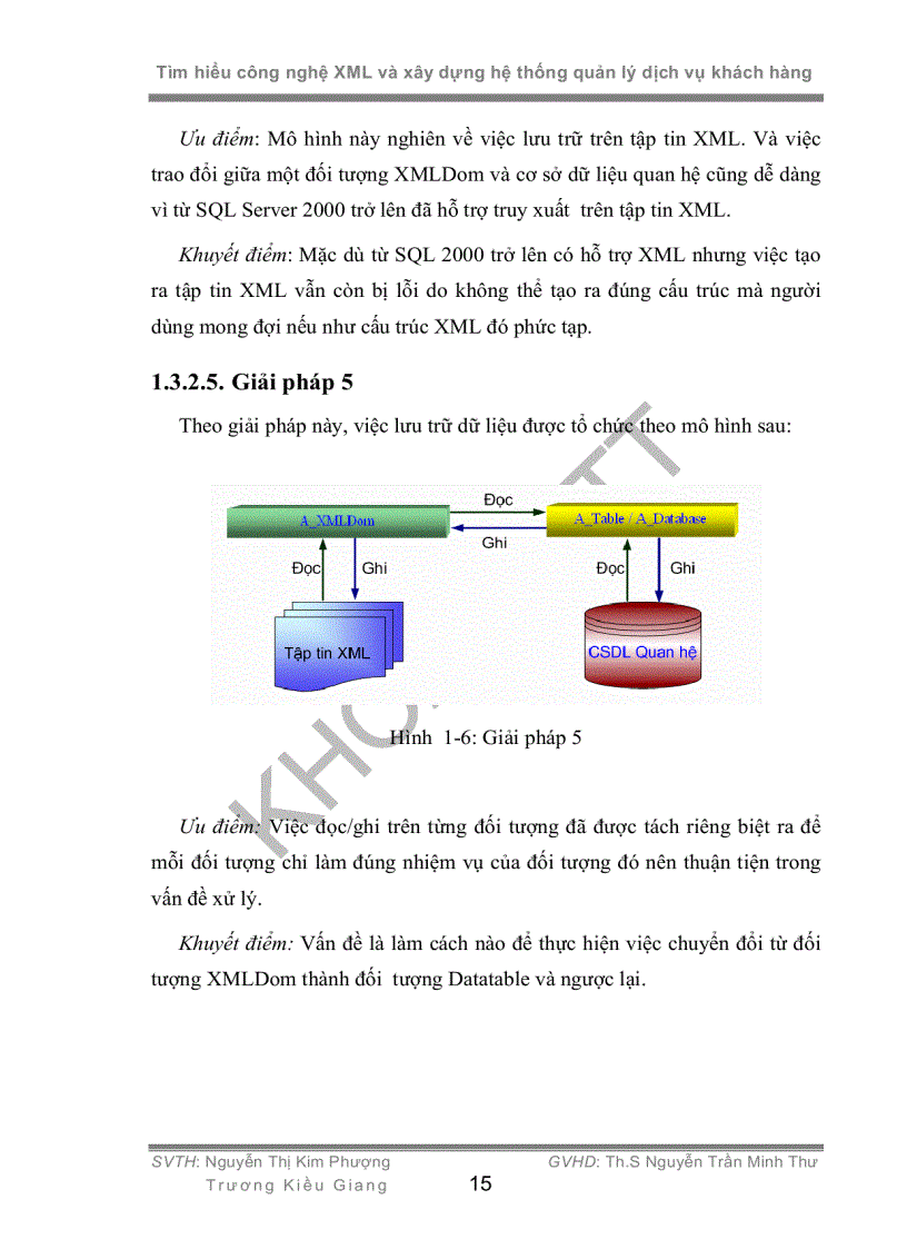 image for page Tìm hiểu công nghệ XML và xây dựng hệ thống quản lý dịch vụ khách hàng