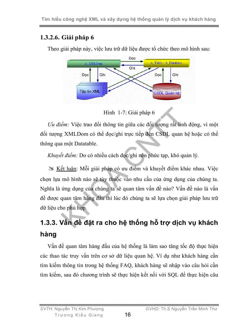 image for page Tìm hiểu công nghệ XML và xây dựng hệ thống quản lý dịch vụ khách hàng