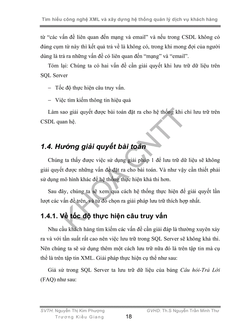 image for page Tìm hiểu công nghệ XML và xây dựng hệ thống quản lý dịch vụ khách hàng