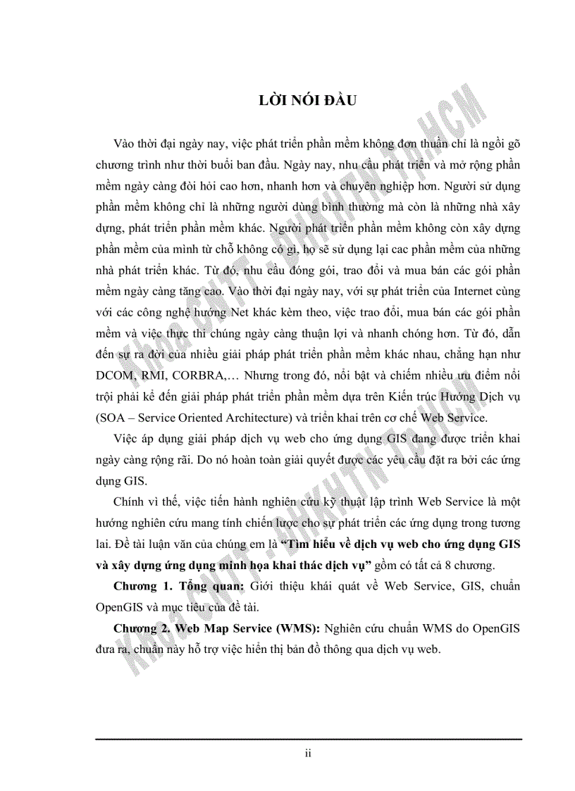 image for page Tìm hiểu về dịch vụ web cho ứng dụng GIS và xây dựng ứng dụng minh họa khai thác dịch vụ