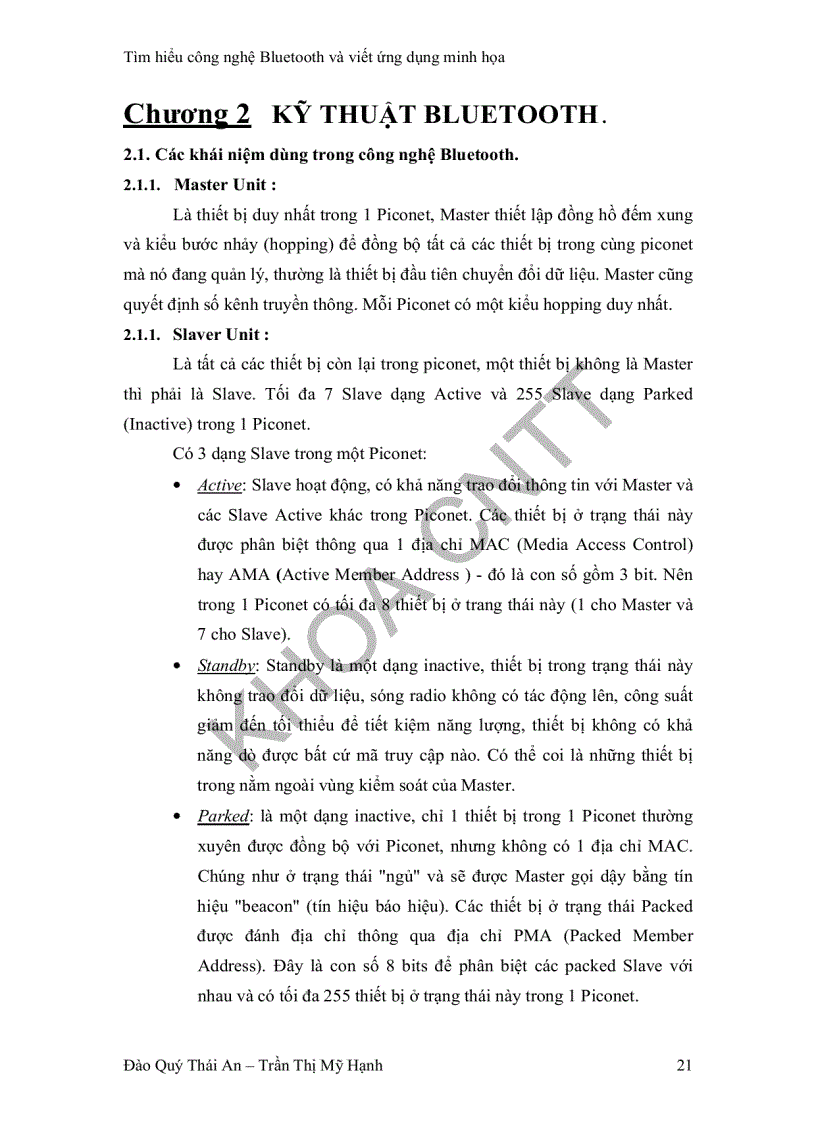 image for page Tìm hiểu về công nghệ bluetooth và viết ứng dụng minh họa