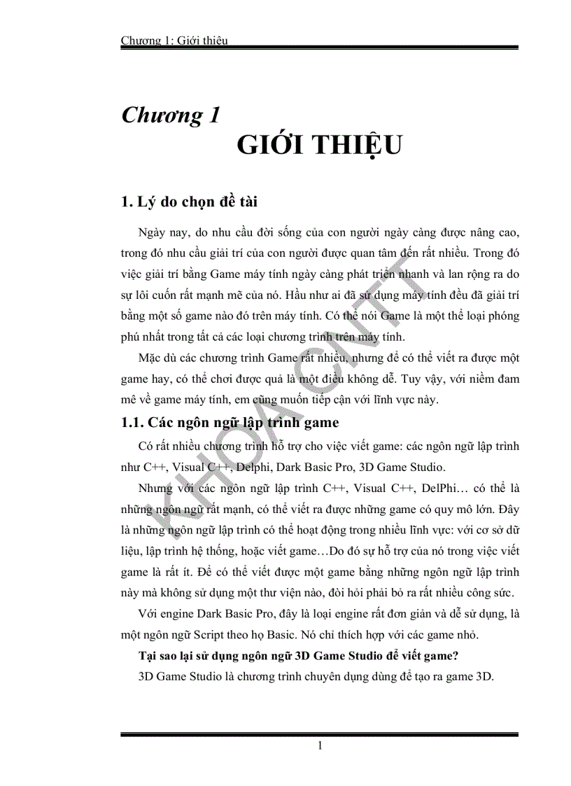 image for page Ứng dụng trí tuệ nhân tạo trong xây dựng game