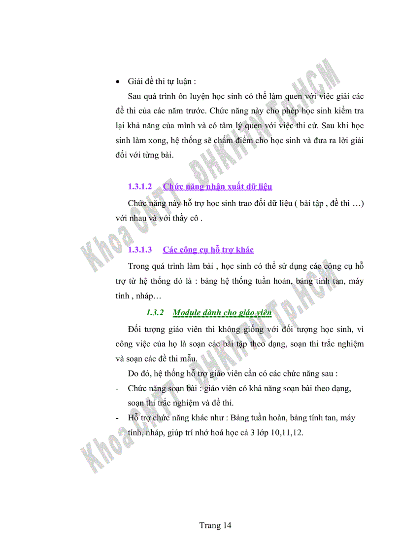 image for page Thiết kế phần mềm chấm bài tự động cho học sinh