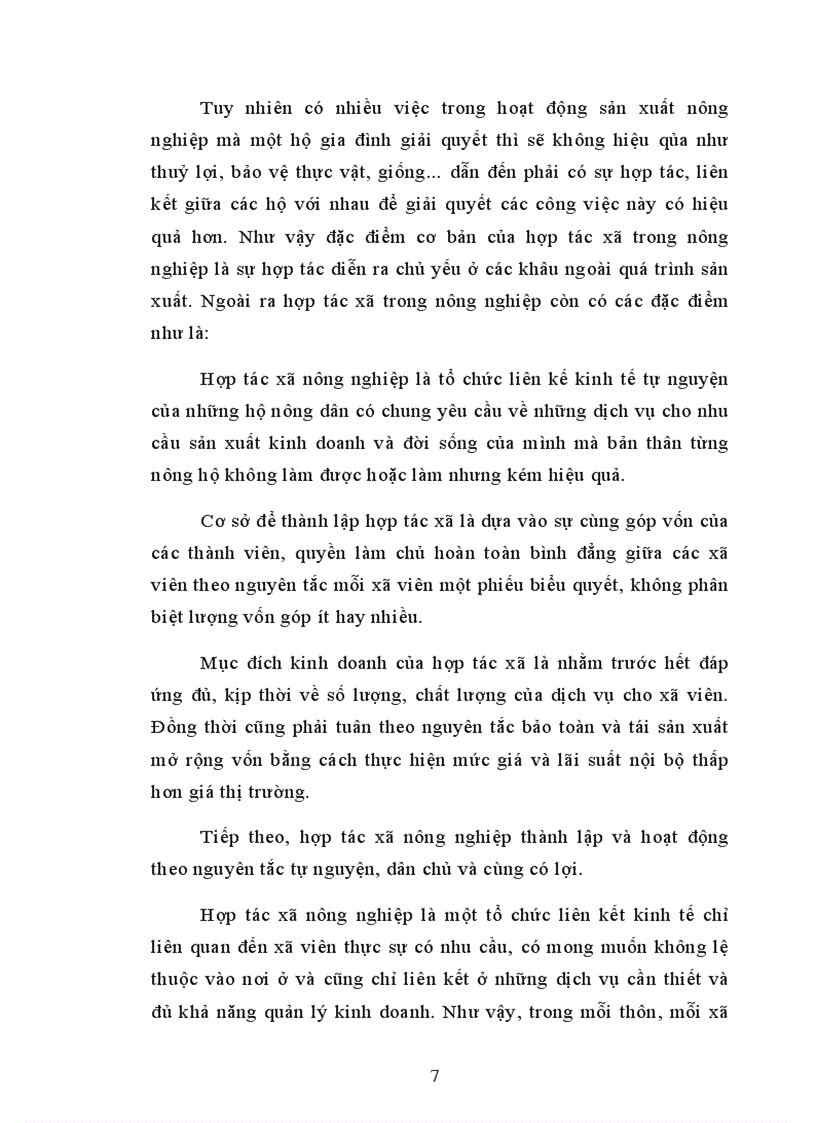 image for page Thực trạng và giải pháp nâng cao năng sản xuất kinh doanh của hợp tác xã