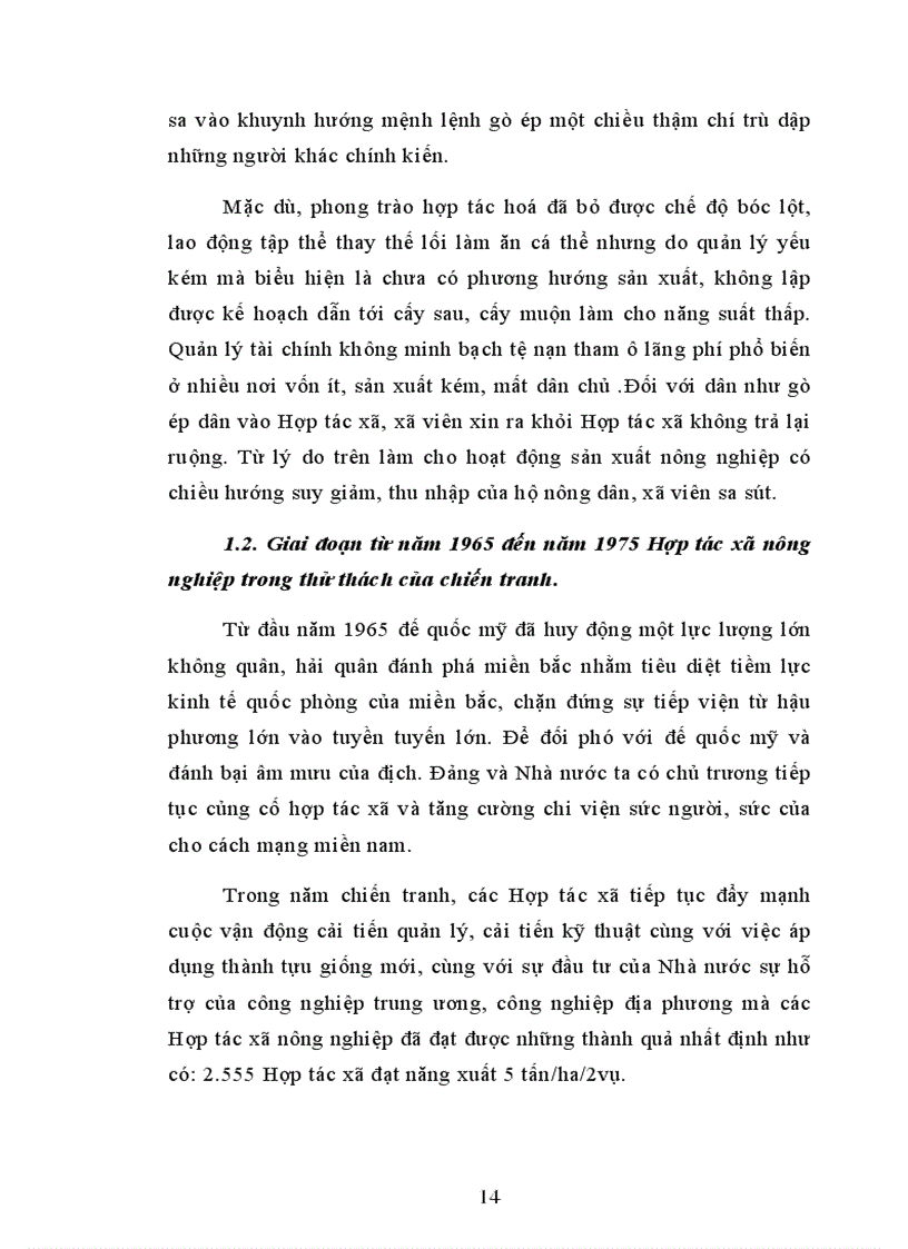 image for page Thực trạng và giải pháp nâng cao năng sản xuất kinh doanh của hợp tác xã