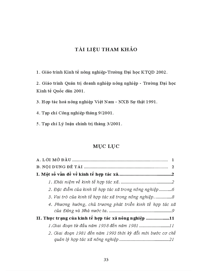 image for page Thực trạng và giải pháp nâng cao năng sản xuất kinh doanh của hợp tác xã