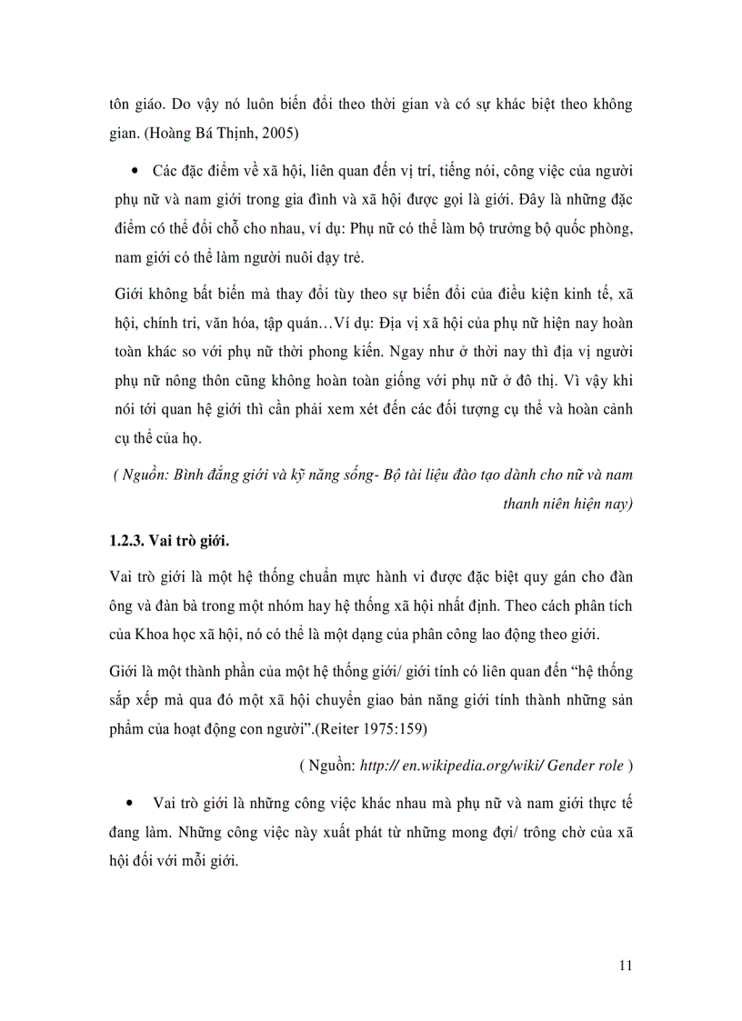 image for page Xã hội hóa vai trò giới trên một số phương tiện truyền thông đại chúng