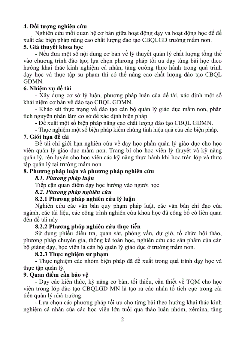 image for page Biện pháp nâng cao chất lượng đào tạo cán bộ quản lý giáo dục mầm non