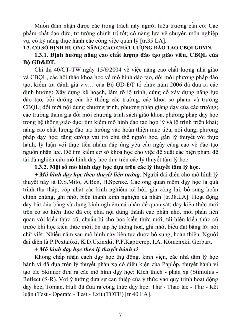 image for page Biện pháp nâng cao chất lượng đào tạo cán bộ quản lý giáo dục mầm non
