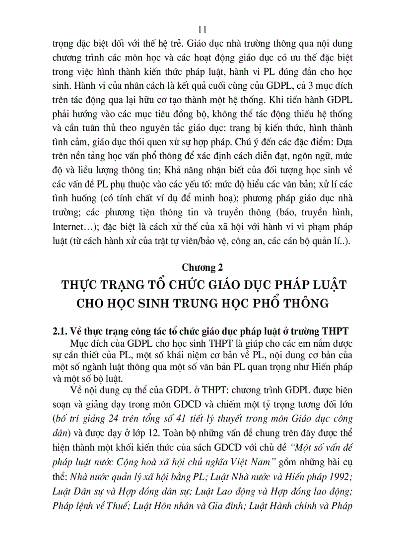 image for page Các biện pháp tổ chức giáo dục pháp luật cho học sinh trung học phổ thông tại thành phố Hồ Chí Minh