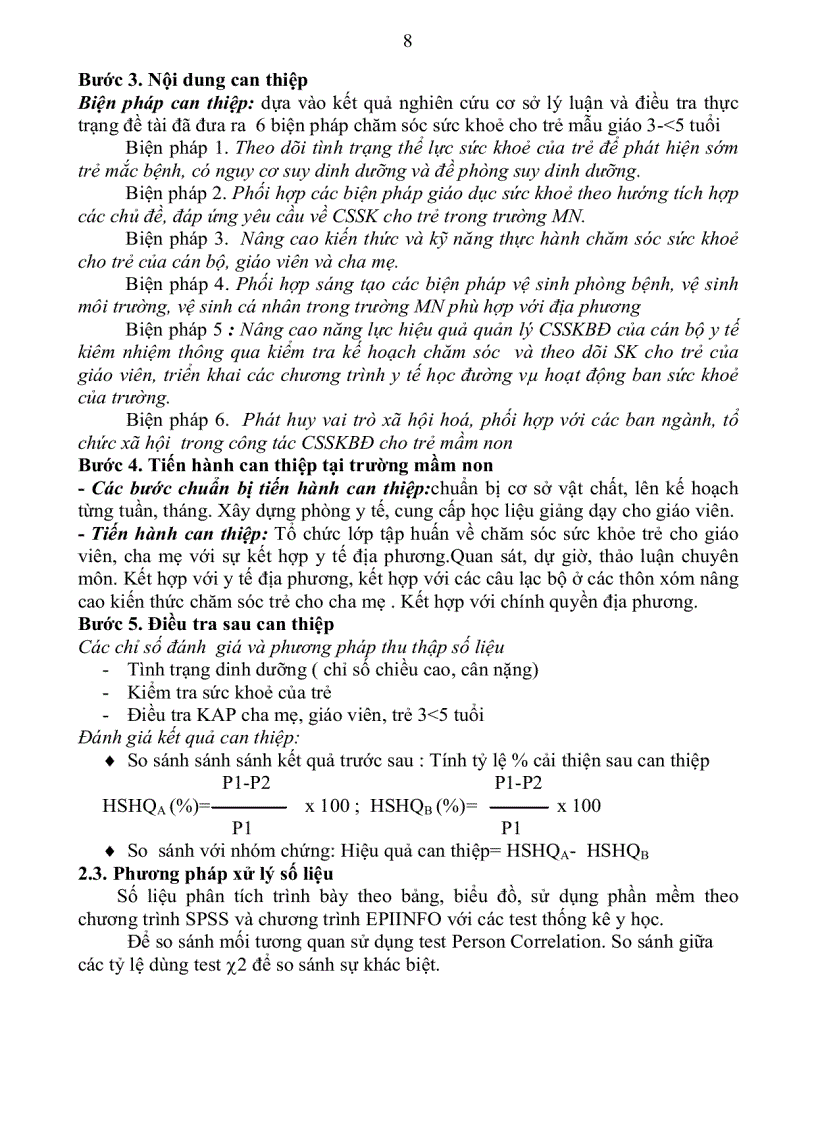 image for page Chăm sóc sức khoẻ trẻ mẫu giáo trong trường mầm non và đề xuất giải pháp can thiệp