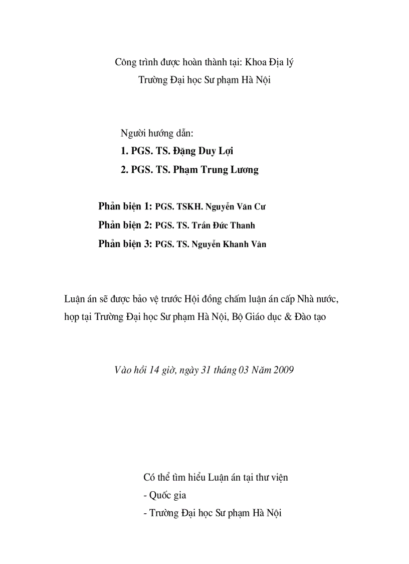 image for page Đánh giá điều kiện tự nhiên để phát triển du lịch sinh thái ở tiểu vùng du lịch miền núi Tây Bắc Việt Nam