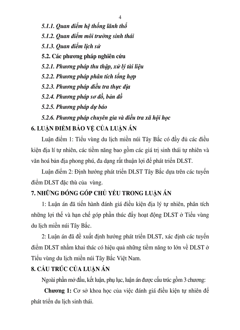 image for page Đánh giá điều kiện tự nhiên để phát triển du lịch sinh thái ở tiểu vùng du lịch miền núi Tây Bắc Việt Nam