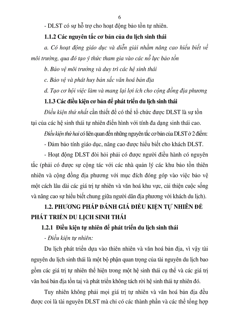 image for page Đánh giá điều kiện tự nhiên để phát triển du lịch sinh thái ở tiểu vùng du lịch miền núi Tây Bắc Việt Nam