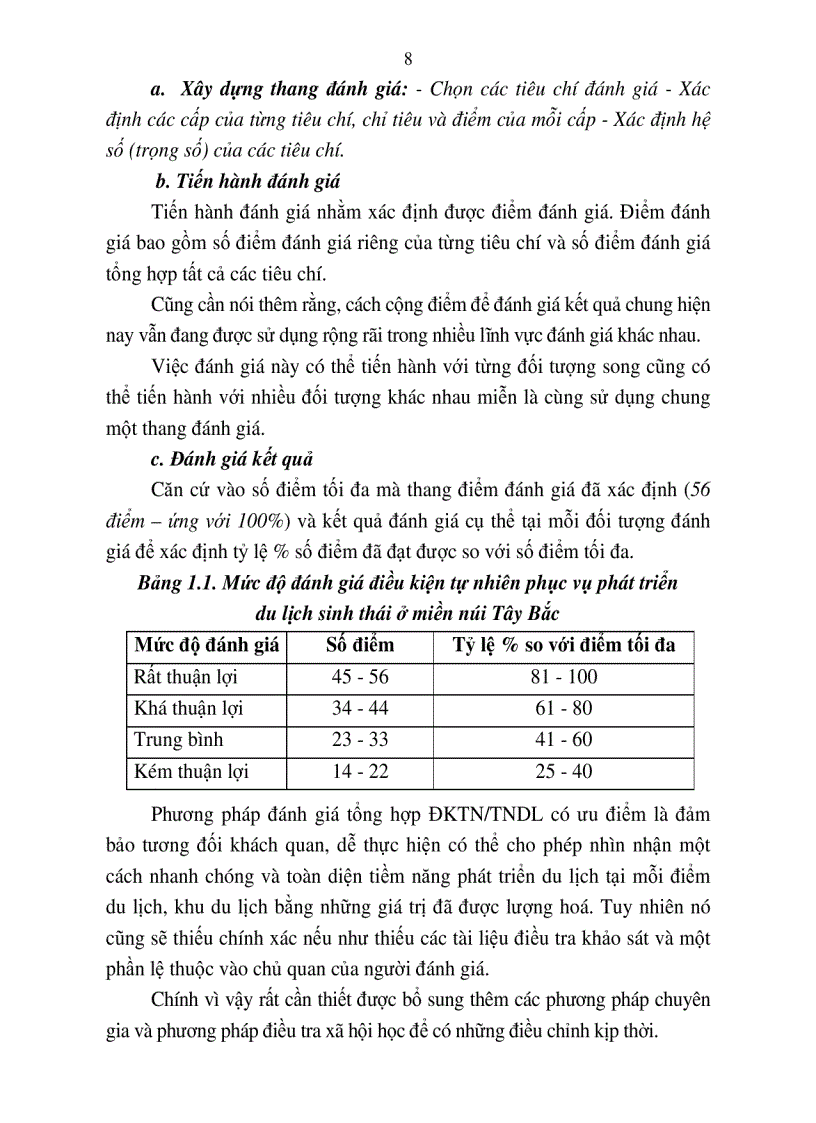 image for page Đánh giá điều kiện tự nhiên để phát triển du lịch sinh thái ở tiểu vùng du lịch miền núi Tây Bắc Việt Nam
