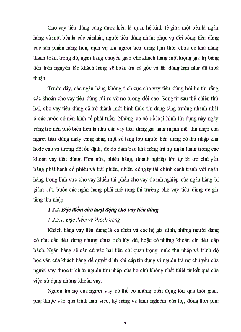 image for page Phát triển hoạt động cho vay tiêu dùng tại Ngân hàng thương mại cổ phần Xuất nhập khẩu chi nhánh Hà Nội