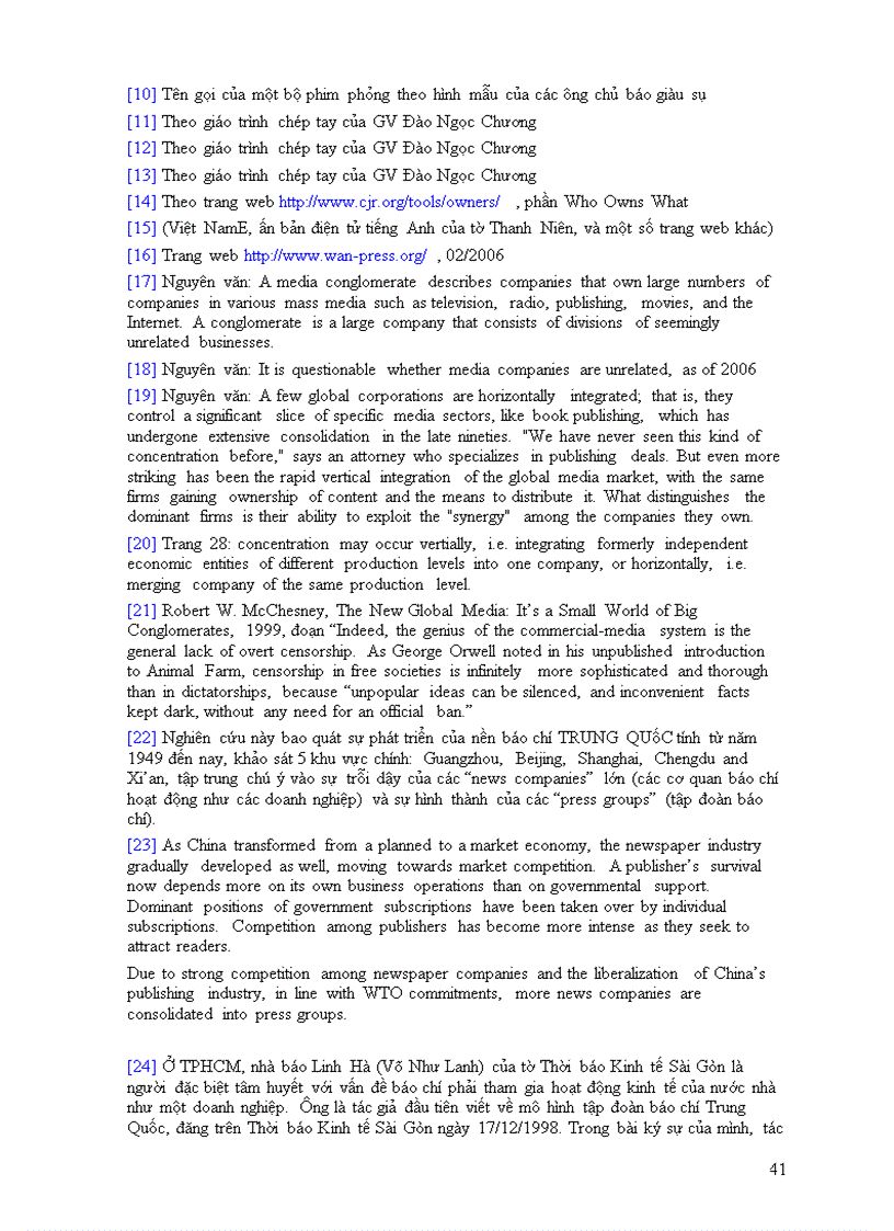 image for page Tìm hiểu một số tập đoàn báo chí trên thế giới và chủ trương hình thành tập đoàn báo chí ở VN