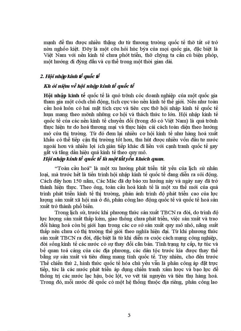 image for page Mối quan hệ giữa xây dựng nền kinh tế độc lập tự chủ và hội nhập kinh tế quốc tế