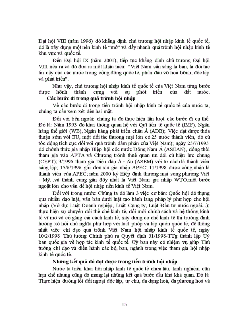 image for page Mối quan hệ giữa xây dựng nền kinh tế độc lập tự chủ và hội nhập kinh tế quốc tế