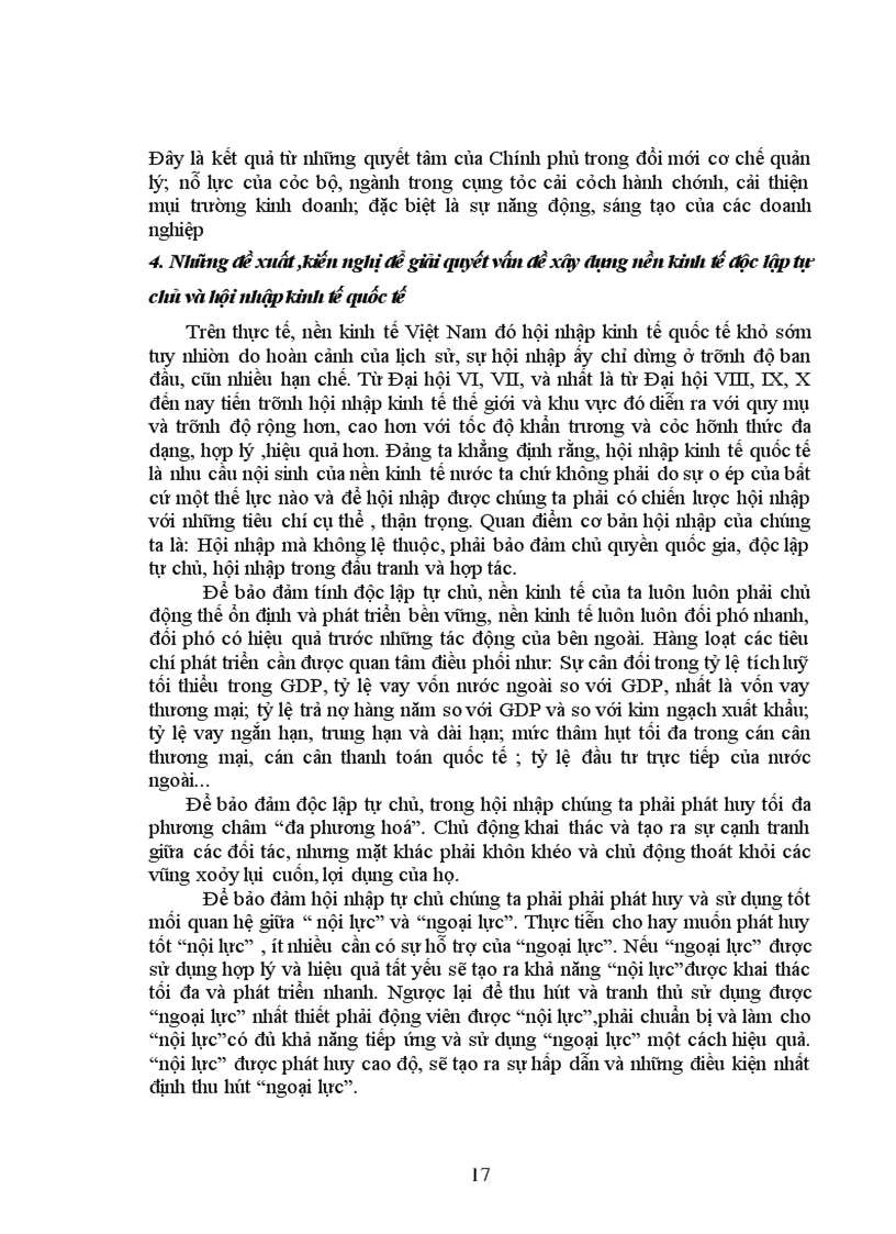 image for page Mối quan hệ giữa xây dựng nền kinh tế độc lập tự chủ và hội nhập kinh tế quốc tế