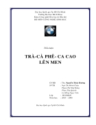 Trà Cà phê Ca cao lên men