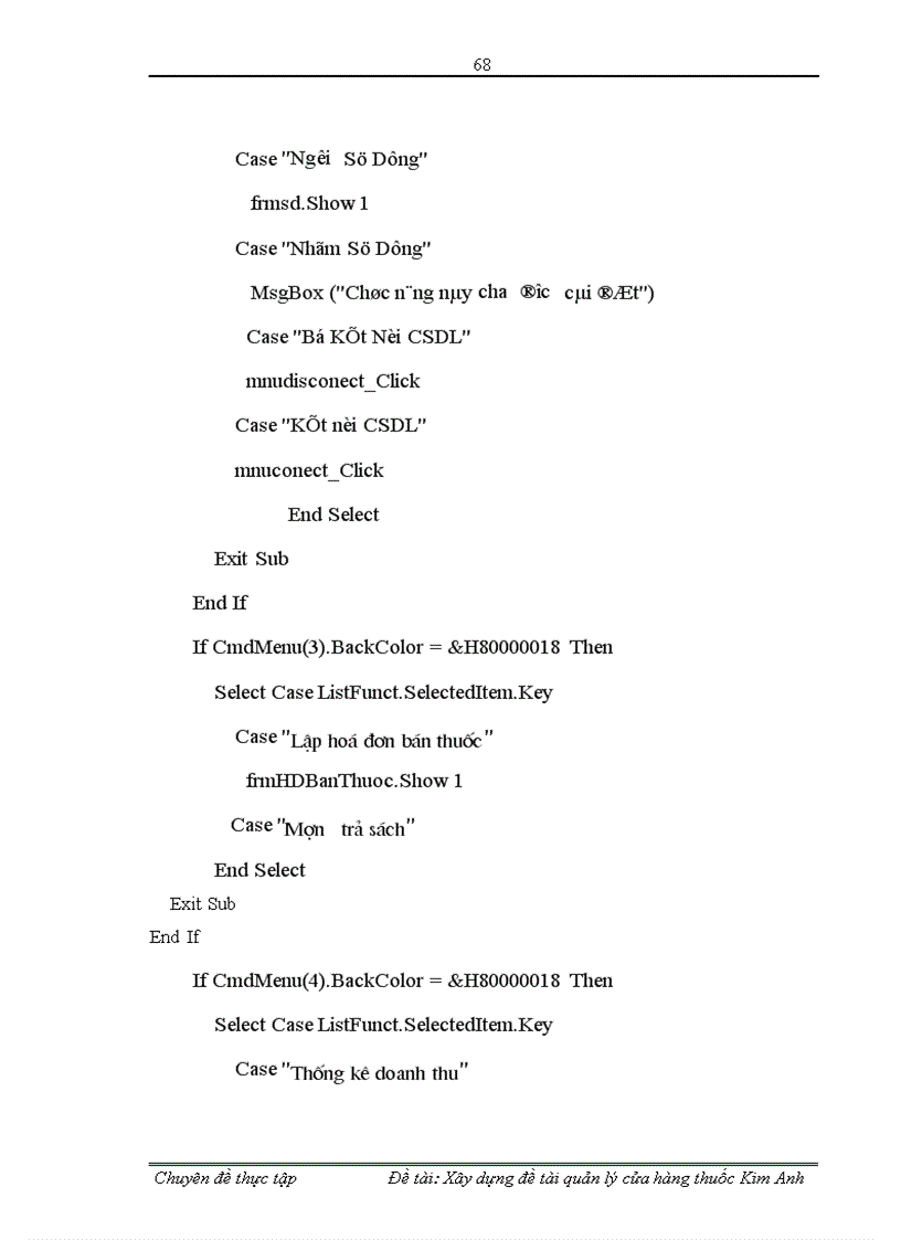 image for page Xây dựng chương trình quản lý cửa hàng thuốc Kim Anh