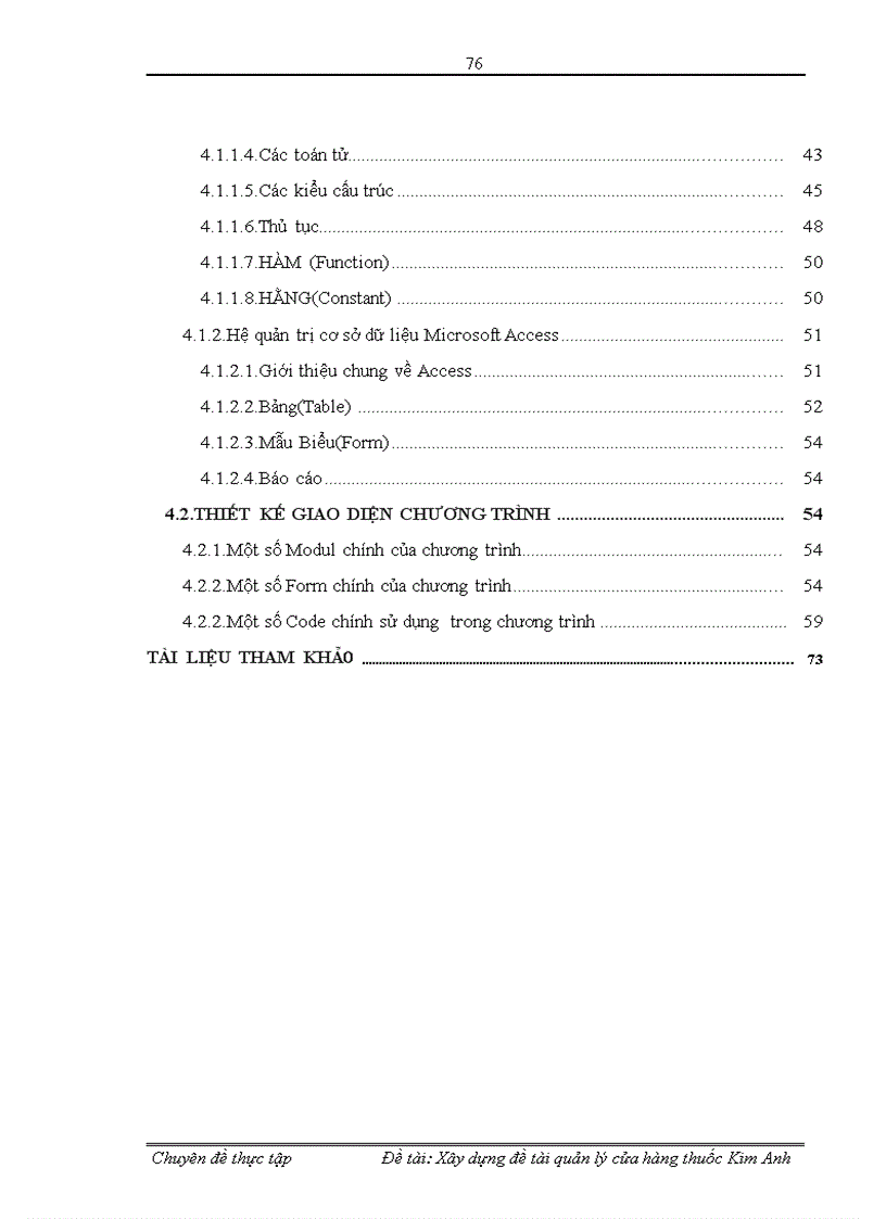 image for page Xây dựng chương trình quản lý cửa hàng thuốc Kim Anh