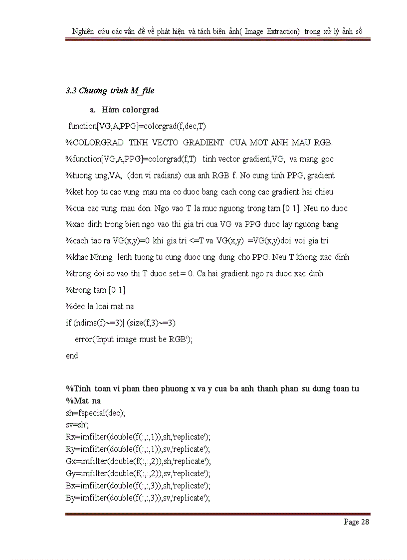 image for page Nghiên cứu các vấn đề về phát hiện và tách biên ảnh Image Extraction trong xử lý ảnh số