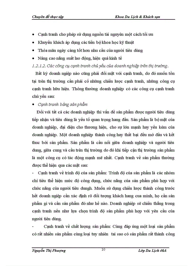 image for page Một số giải pháp nhằm nâng cao năng lực cạnh tranh của nhà hàng The Gallery khách sạn M