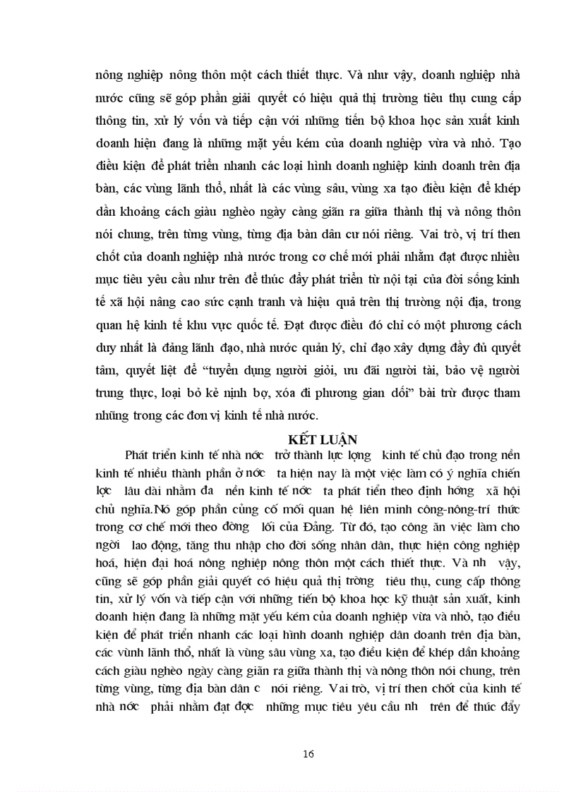 image for page Vai trò chủ đạo của thành phần kinh tế nhà nước trong nền kinh tế thị trường định hướng xã hội chủ nghĩa ở nước ta hiện nay