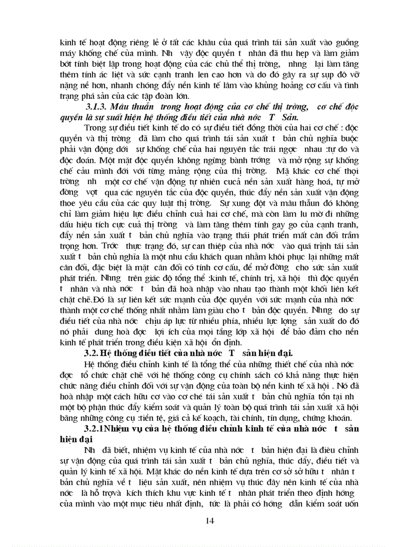 image for page Sự điều tiết kinh tế của nhà nước tư sản hiện đại