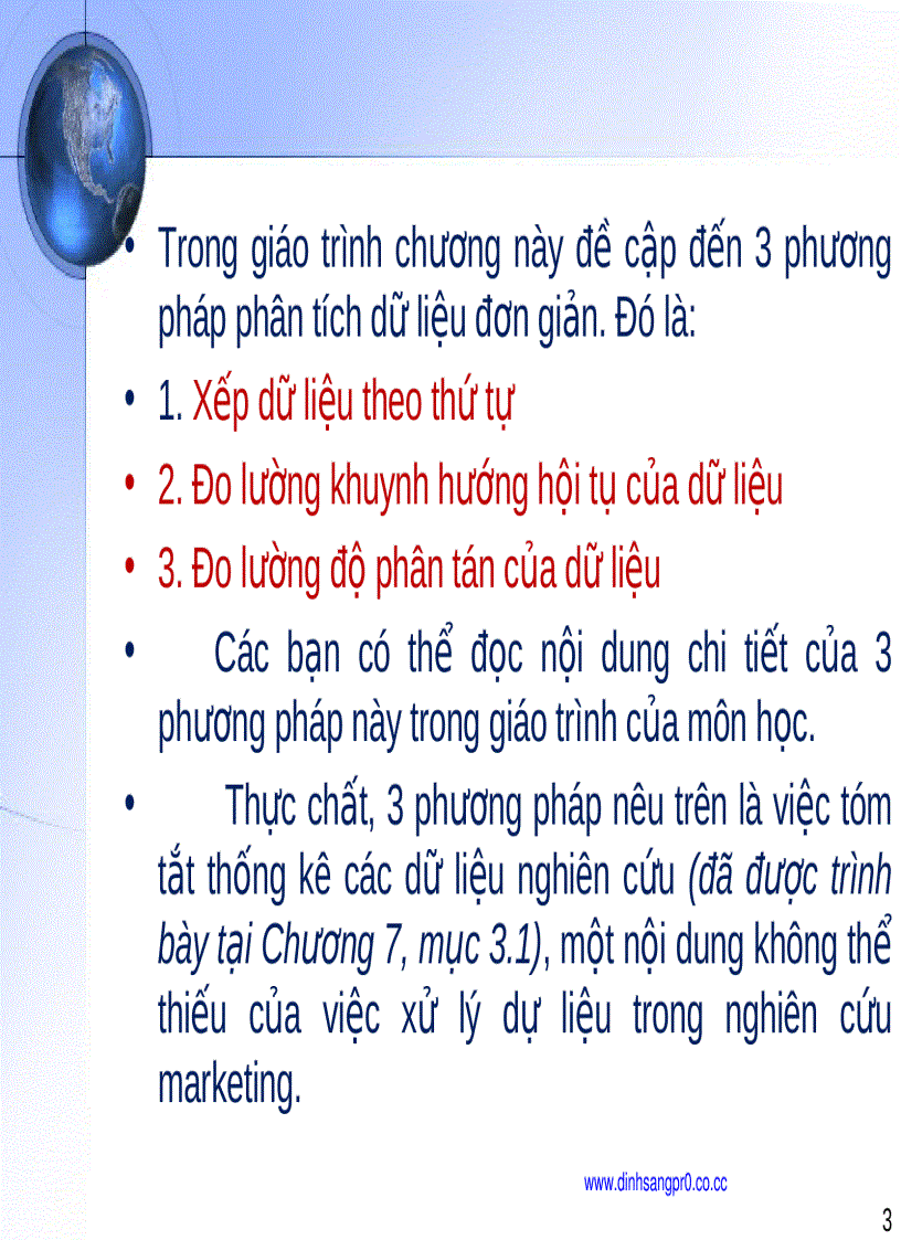 image for page Chương 8 Một số phương pháp phân tích và diễn giải dữ liệu ứng dụng phần mềm spss