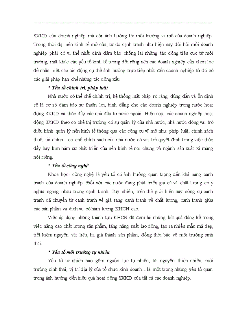 image for page Đánh giá hiệu quả hoạt động sản xuất kinh doanh tại Công ty cổ phần xi măng Bỉm Sơn