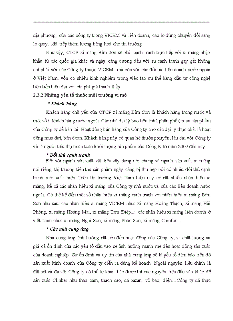 image for page Đánh giá hiệu quả hoạt động sản xuất kinh doanh tại Công ty cổ phần xi măng Bỉm Sơn