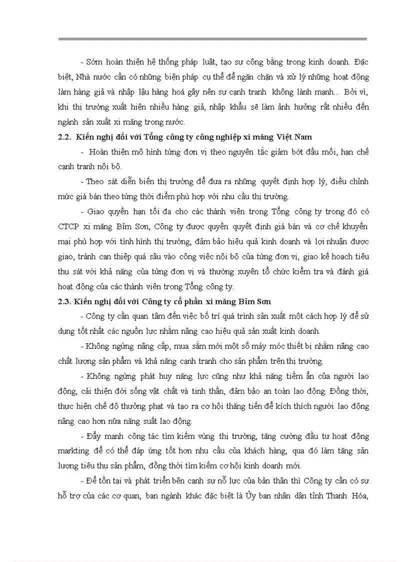 image for page Đánh giá hiệu quả hoạt động sản xuất kinh doanh tại Công ty cổ phần xi măng Bỉm Sơn