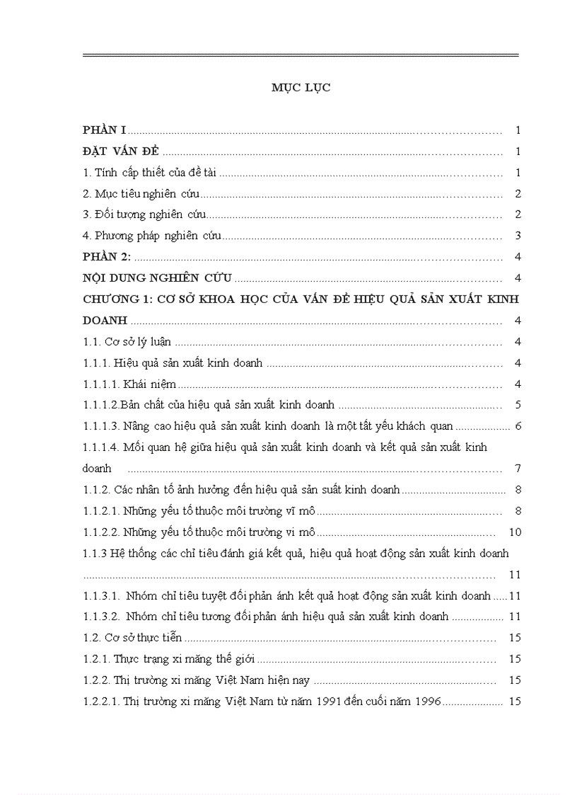 image for page Đánh giá hiệu quả hoạt động sản xuất kinh doanh tại Công ty cổ phần xi măng Bỉm Sơn