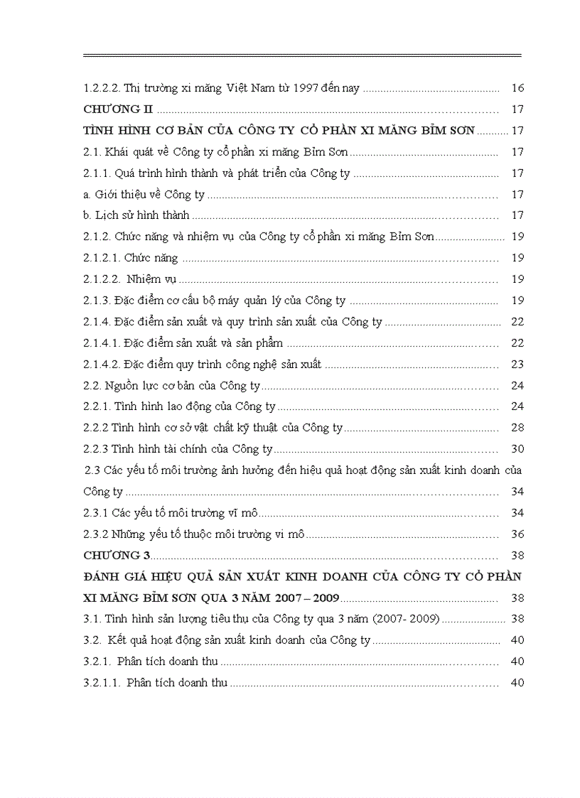 image for page Đánh giá hiệu quả hoạt động sản xuất kinh doanh tại Công ty cổ phần xi măng Bỉm Sơn