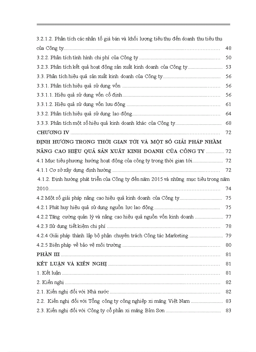 image for page Đánh giá hiệu quả hoạt động sản xuất kinh doanh tại Công ty cổ phần xi măng Bỉm Sơn
