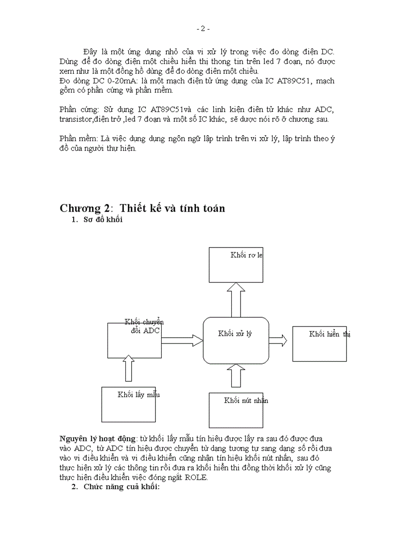 image for page ĐỒ ÁN MÔN HỌC ĐO DÒNG DC 0 20Ma