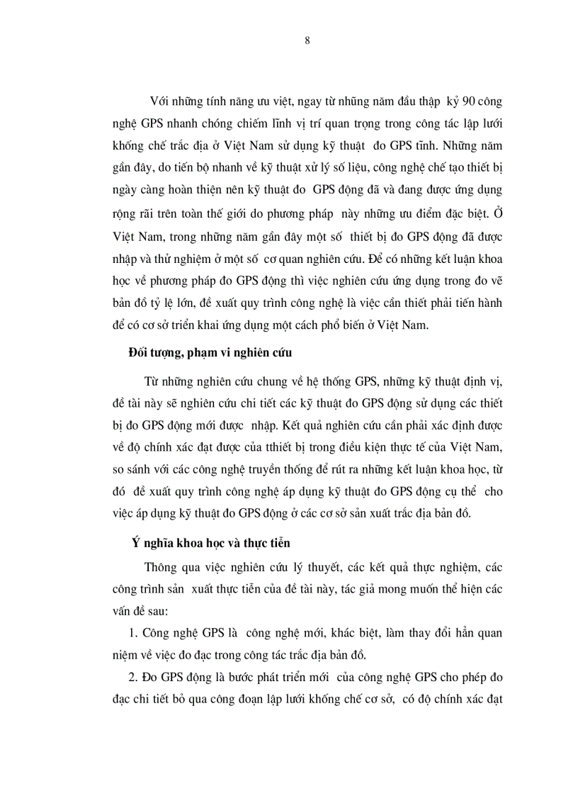 image for page Công nghệ GPS động và khả năng ứng dụng trong đo vẽ bản đồ tỷ lệ lớn tại Việt Nam