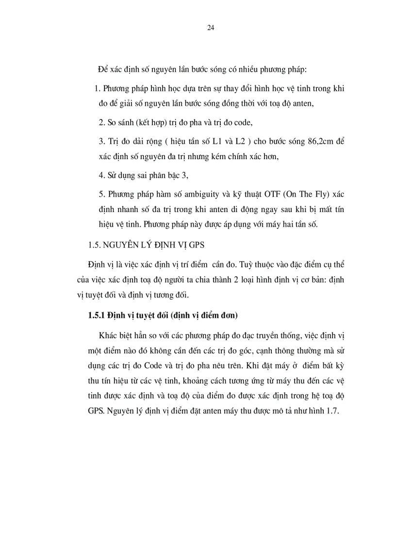 image for page Công nghệ GPS động và khả năng ứng dụng trong đo vẽ bản đồ tỷ lệ lớn tại Việt Nam
