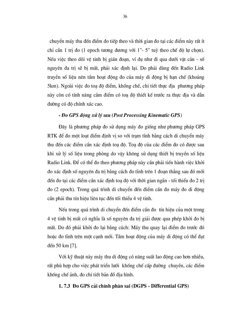 image for page Công nghệ GPS động và khả năng ứng dụng trong đo vẽ bản đồ tỷ lệ lớn tại Việt Nam