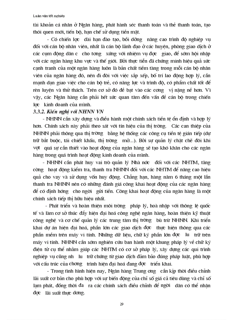 image for page Thực trạng và giải pháp năng cao hiệu quả huy động vốn tại chi nhánh NHSGCT Hà Nội